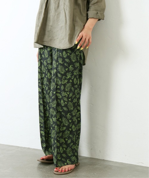 journal standard L'essage（ジャーナルスタンダードレサージュ）の「■■■ペイズリープリントパンツ◆（その他パンツ・レディース・ブラック/イエロー・FREE）」の20枚目の写真