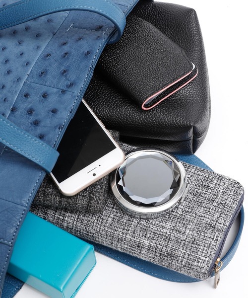 ElegChic(エレグシック)の「オーストリッチフルポイントマグネットバッグ 結婚式 同窓会 オケージョン お呼ばれ(ショルダーバッグ・レディース・ブラック/ダークグリーン/ダークブラウン/レッド/ピンク/イエロー/オレンジ/ブルー/ダークブルー・FREE)」の14枚目の写真