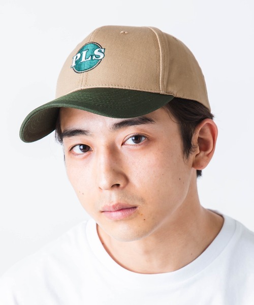 WEGO（ウィゴー）の「WEGO/チームキャップ（キャップ・メンズ・ホワイト/ブラック/ベージュ/サックスブルー/ダークグリーン・FREE）」の3枚目の写真