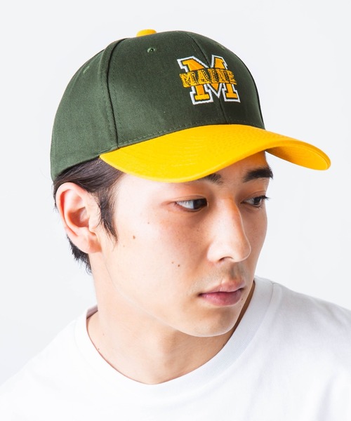 WEGO（ウィゴー）の「WEGO/チームキャップ（キャップ・メンズ・ホワイト/ブラック/ベージュ/サックスブルー/ダークグリーン・FREE）」の4枚目の写真