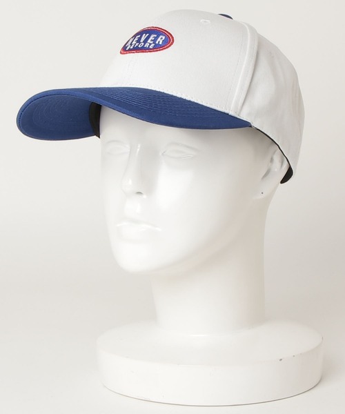 WEGO（ウィゴー）の「WEGO/チームキャップ（キャップ・メンズ・ホワイト/ブラック/ベージュ/サックスブルー/ダークグリーン・FREE）」の6枚目の写真