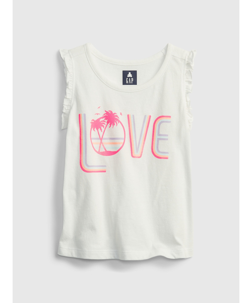 GAP（ギャップ）の「ミックス＆マッチ グラフィックタンクトップ (幼児)（タンクトップ・キッズ・ホワイト/ライトブルー/ブルー/その他・3 YRS/2 YRS/5 YRS/4 YRS/12-18M/18-24M）」の9枚目の写真