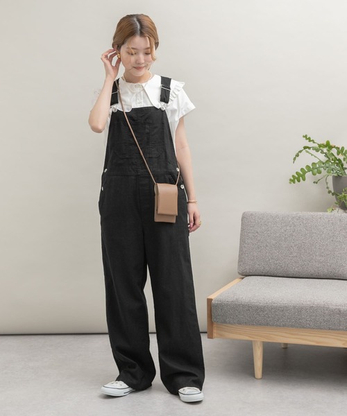 UR Lab.(アーバンリサーチラボ)の「BIGカラーフレンチブラウス(シャツ/ブラウス・レディース・ブラック/オフホワイト・FREE)」の10枚目の写真