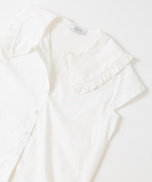 UR Lab.(アーバンリサーチラボ)の「BIGカラーフレンチブラウス(シャツ/ブラウス・レディース・ブラック/オフホワイト・FREE)」の20枚目の写真