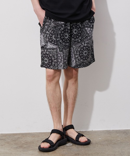 JUNRED（ジュンレッド）の「ウェーブワッフルワイドイージーショーツ（その他パンツ・メンズ・ブラック系その他/ブルー系その他6/ブルー/ブラウン/ベージュ・L/M/LL）」の20枚目の写真