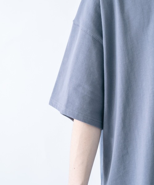 epnok(エプノック)の「サイドスリットepTシャツ(Tシャツ/カットソー・メンズ・ブラウン/オフホワイト/グレイッシュブルー・SMALL/MEDIUM/LARGE)」の22枚目の写真