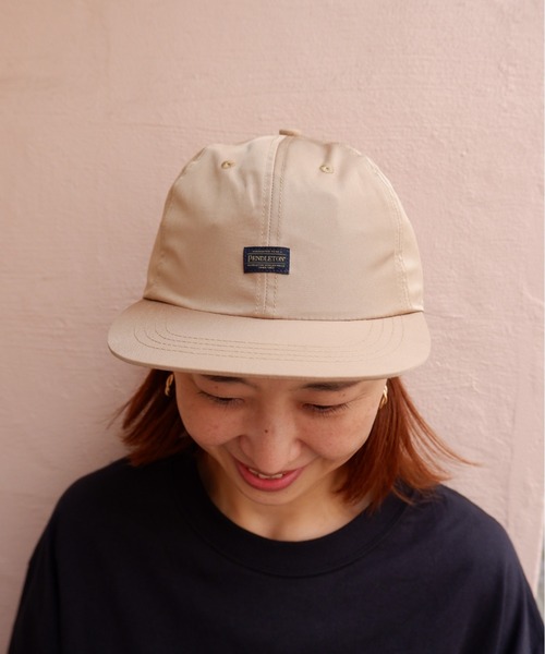 PENDLETON（ペンドルトン）の「MANASTASH×PENDLETON/マナスタッシュ×ペンドルトン　CAP　キャップ（キャップ・レディース・ベージュ/オリーブ/ブラック・FREE）」の5枚目の写真