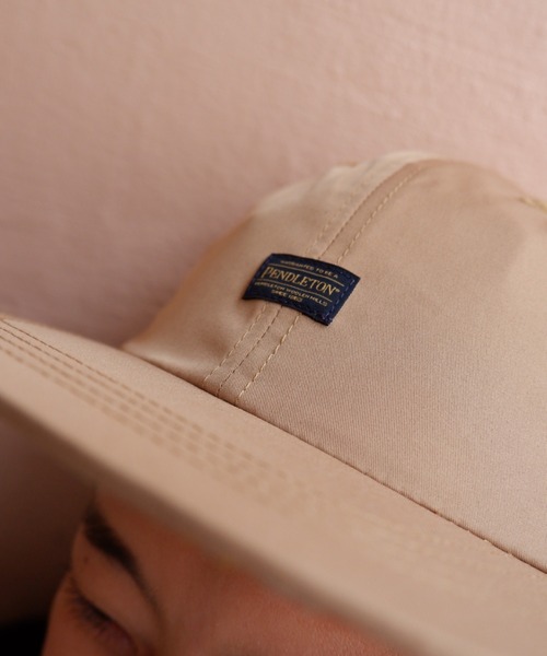 PENDLETON（ペンドルトン）の「MANASTASH×PENDLETON/マナスタッシュ×ペンドルトン　CAP　キャップ（キャップ・レディース・ベージュ/オリーブ/ブラック・FREE）」の6枚目の写真