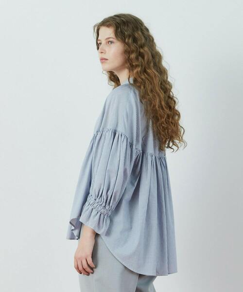 FRAPBOIS（フラボア）の「ストーバー ブラウス（シャツ/ブラウス・レディース・ブルー系その他/ブラック系その他・1/0）」の11枚目の写真