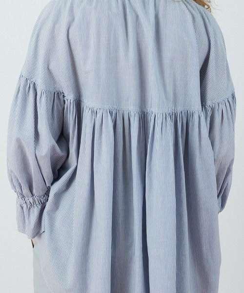 FRAPBOIS（フラボア）の「ストーバー ブラウス（シャツ/ブラウス・レディース・ブルー系その他/ブラック系その他・1/0）」の18枚目の写真