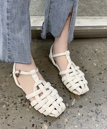 SVEC | スクエアトゥ グルカ サンダル(サンダル)