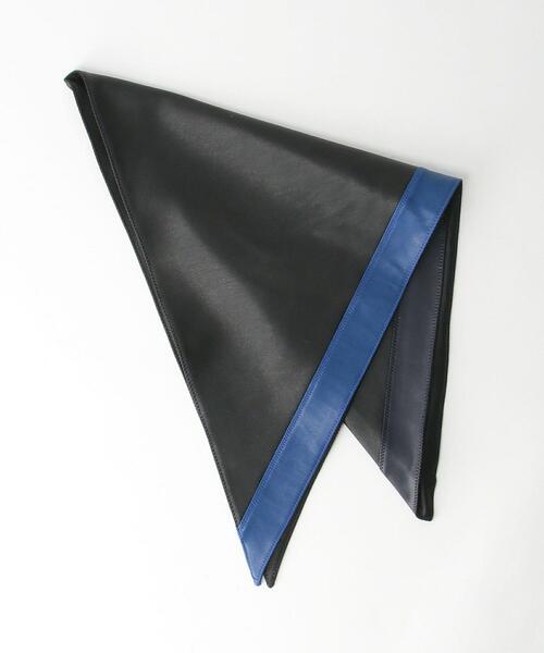 【21AW】極美品！TOGA PULLAトーガプルラ　フェイクレザー　スカーフ TOGA PULLA（トーガ プルラ）＞フェイクレザー スカーフ□□□