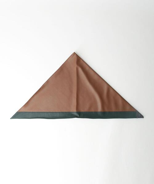 TOGA PULLA（トーガ プルラ）＞フェイクレザー スカーフ□□□