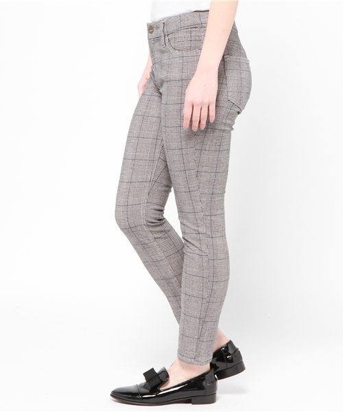 N.（N. Natural Beauty Basic）（エヌエヌナチュラルビューティーベーシック）の「チェックスキニーパンツ（その他パンツ・レディース・ホワイト系その他/ブルー系その他/オフホワイト・SMALL/MEDIUM）」の5枚目の写真