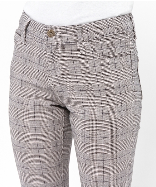 N.（N. Natural Beauty Basic）（エヌエヌナチュラルビューティーベーシック）の「チェックスキニーパンツ（その他パンツ・レディース・ホワイト系その他/ブルー系その他/オフホワイト・SMALL/MEDIUM）」の7枚目の写真
