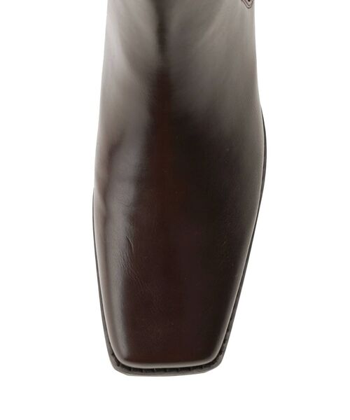 Ungrid(アングリッド)の「スクエアトゥサイドゴアブーツ(ブーツ・レディース・ブラウン/ブラック・L/M/S)」の16枚目の写真