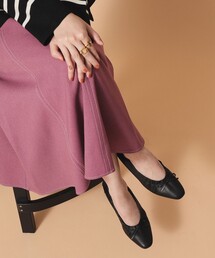 Ray BEAMS | SEPTEMBER MOON / スクエアトゥ バレエシューズ(バレエシューズ)