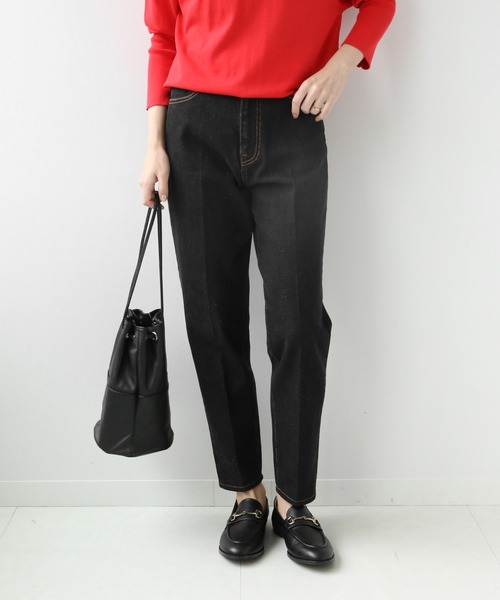 JOURNAL STANDARD relume（ジャーナルスタンダード　レリューム）の「【Mami Ishioka ×Relume】デニム◆（デニムパンツ・レディース・ブラック/ブルー・36/40/38）」の16枚目の写真