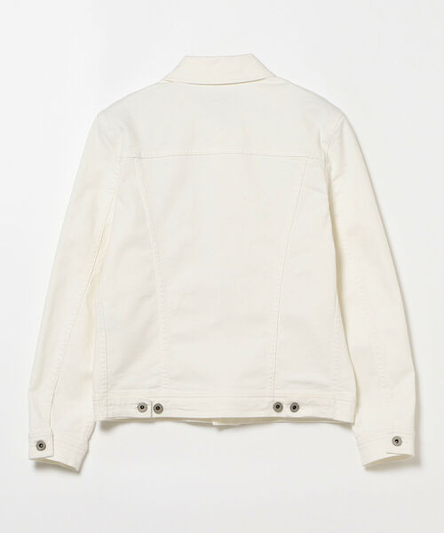 BRILLA per il gusto（ブリッラペルイルグースト）の「YCHAI / ホワイト デニムジャケット（デニムジャケット・メンズ・ホワイト・44/46/48）」の5枚目の写真