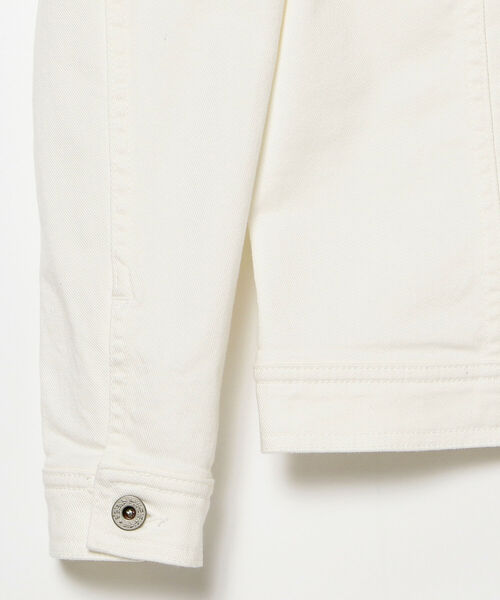 BRILLA per il gusto（ブリッラペルイルグースト）の「YCHAI / ホワイト デニムジャケット（デニムジャケット・メンズ・ホワイト・44/46/48）」の8枚目の写真