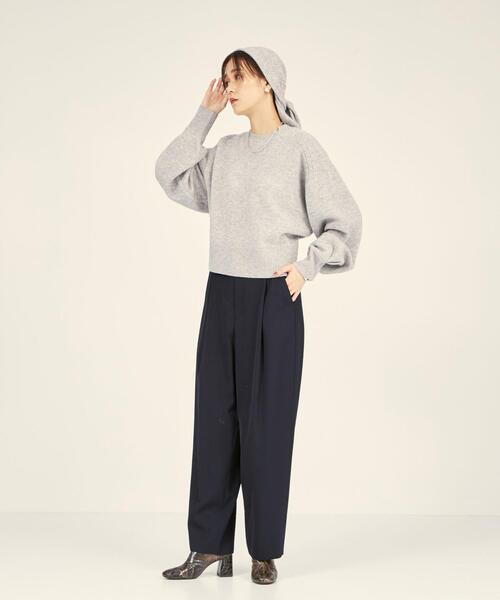 BRACTMENT（ブラクトメント）の「＜BRACTMENT(ブラクトメント)＞BM W/VIS タックバルーン パンツ（その他パンツ・レディース・ベージュ/ネイビー・38/36）」の11枚目の写真