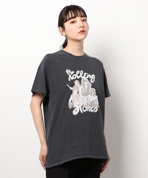 JOURNAL STANDARD（ジャーナルスタンダード）の「ロックTEE（Tシャツ/カットソー・レディース・ブラック/ブラックミックス/ブラック系その他・FREE）」の7枚目の写真