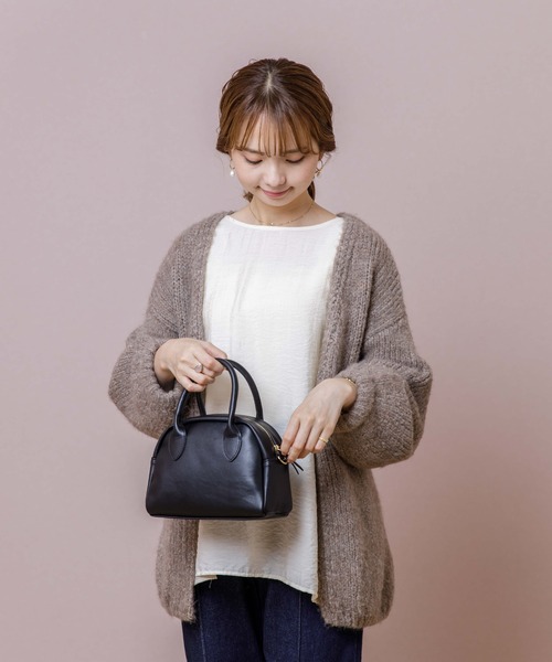 flower（フラワー）の「テンダネスカーディガン（カーディガン/ボレロ・レディース・ホワイト/ブラウン/ピンク・FREE）」の9枚目の写真