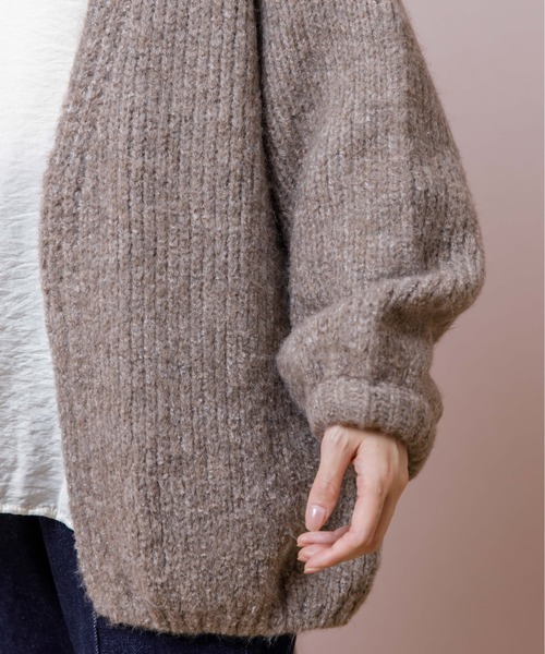 flower（フラワー）の「テンダネスカーディガン（カーディガン/ボレロ・レディース・ホワイト/ブラウン/ピンク・FREE）」の19枚目の写真