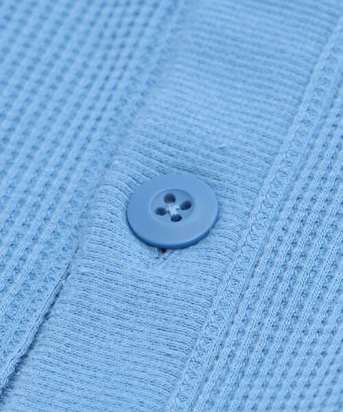 coen（コーエン）の「ワッフルリラックスカーディガン（カーディガン/ボレロ・メンズ・ブラック/ライトブルー・LARGE/SMALL/X-LARGE/MEDIUM）」の16枚目の写真