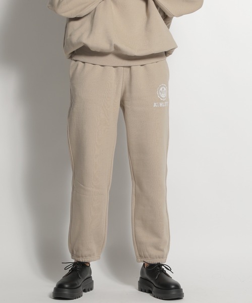 niko and...(ニコアンド)の「裏毛プリントジョガーパンツ(スウェットパンツ・レディース・ライトグレー/ベージュ/オフホワイト/グリーン/ボルドー・MEDIUM/LARGE)」の16枚目の写真