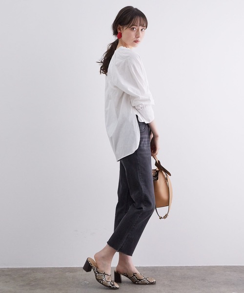 VIS（ビス）の「長袖ブラウス（シャツ/ブラウス・レディース・オフホワイト・FREE）」の13枚目の写真