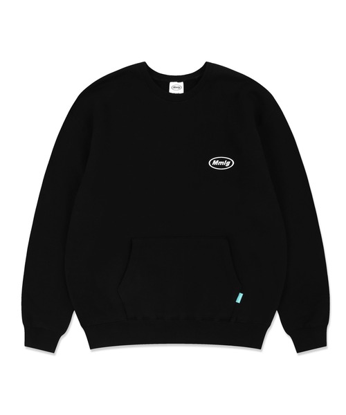 87mm(87mm)の「【87MM / Mmlg】BI POCKET SWEAT / パルチムエムエム MMLG BI フロント ポケット スウェットシャツ(スウェット・レディース・ブラック/グレー・SMALL/MEDIUM/LARGE)」の1枚目の写真