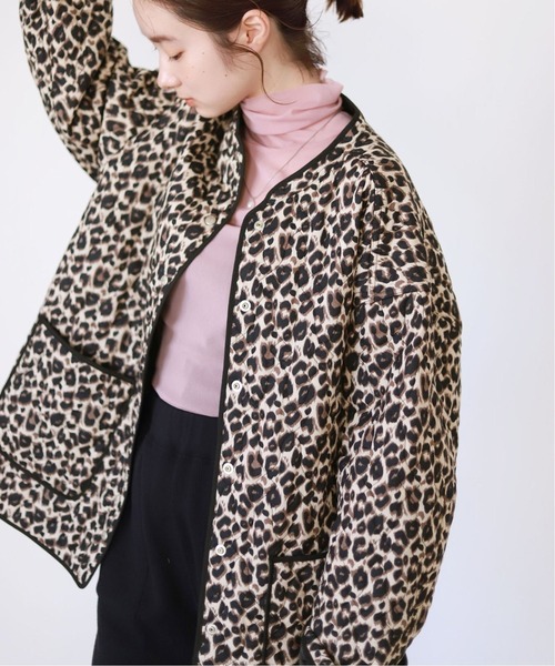 SLOBE citron.（スローブシトロン）の「SLOBE citron. リバーシブルキルティングブルゾン◆（ブルゾン・レディース・ブラウン/イエロー・FREE）」の3枚目の写真