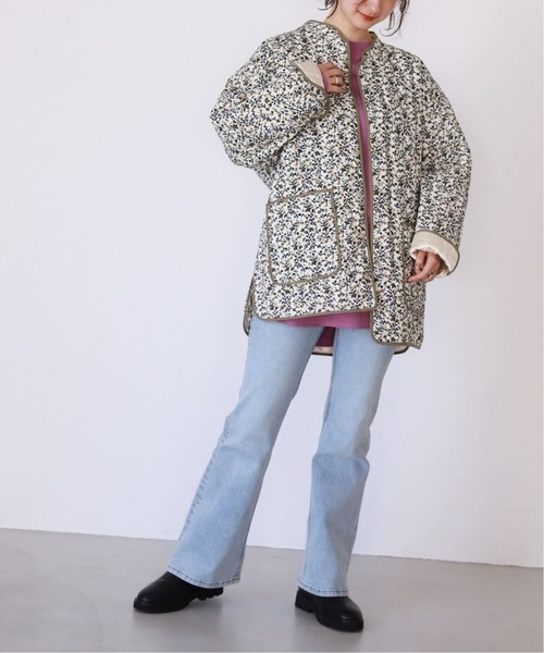 SLOBE citron.（スローブシトロン）の「SLOBE citron. リバーシブルキルティングブルゾン◆（ブルゾン・レディース・ブラウン/イエロー・FREE）」の19枚目の写真