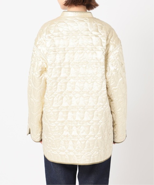 SLOBE citron.（スローブシトロン）の「SLOBE citron. リバーシブルキルティングブルゾン◆（ブルゾン・レディース・ブラウン/イエロー・FREE）」の12枚目の写真