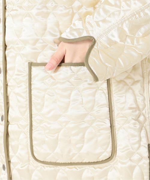 SLOBE citron.（スローブシトロン）の「SLOBE citron. リバーシブルキルティングブルゾン◆（ブルゾン・レディース・ブラウン/イエロー・FREE）」の7枚目の写真