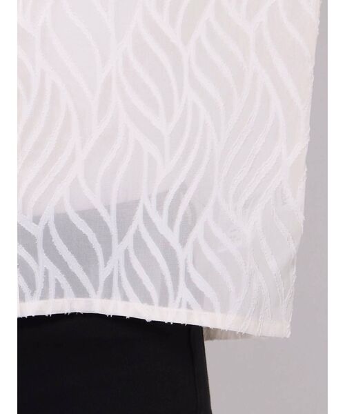 EMODA（エモダ）の「アームカーブスタンドシャツ（シャツ/ブラウス・レディース・ブラック/アイボリー/その他・FREE）」の20枚目の写真