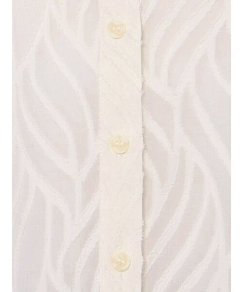 EMODA（エモダ）の「アームカーブスタンドシャツ（シャツ/ブラウス・レディース・ブラック/アイボリー/その他・FREE）」の18枚目の写真