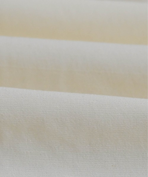 Anytime Songs(エニータイムソングス)の「ポリラミー バンドカラーシャツ(シャツ/ブラウス・メンズ・カーキ/ネイビー/ホワイト/ベージュ/ブラック・MEDIUM/LARGE/X-LARGE)」の15枚目の写真