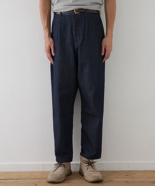 URBAN RESEARCH Sonny Label（アーバンリサーチサニーレーベル）の「ワイドテーパードパンツ（チノパンツ・メンズ・カーキ/インディゴブルー/ベージュ系その他・MEDIUM/LARGE）」の17枚目の写真