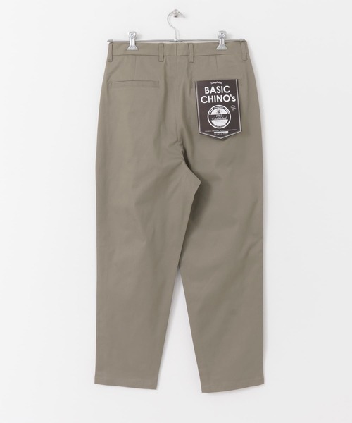 URBAN RESEARCH Sonny Label（アーバンリサーチサニーレーベル）の「ワイドテーパードパンツ（チノパンツ・メンズ・カーキ/インディゴブルー/ベージュ系その他・MEDIUM/LARGE）」の18枚目の写真