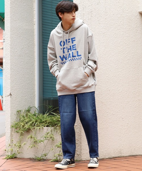 VANS(バンズ)の「VANS/ヴァンズ M VANS OTW Hoodie Sweat パーカー フロントロゴ フーディー(パーカー・メンズ・ブラック/ベージュ/グレー・M/L/XL)」の7枚目の写真