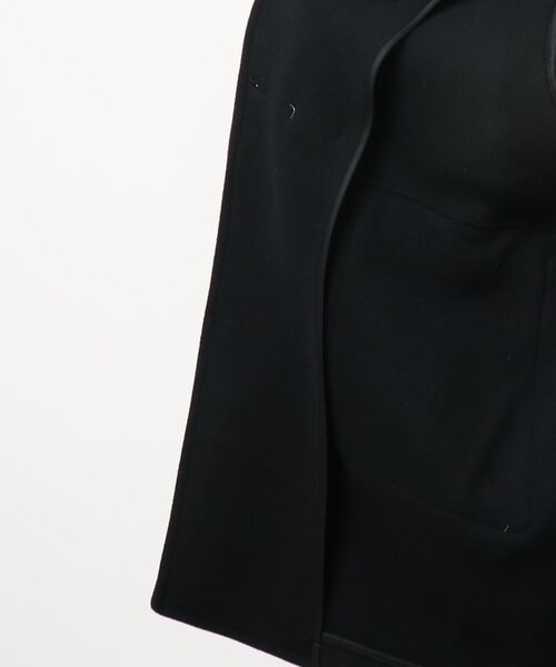 yoshiokubo（ヨシオクボ）の「YOSHIO KUBOGROUNDFLOOR/ヨシオ クボ グランドフロアー/TWIST DUFFLE COAT（ダッフルコート・メンズ・キャメル/ブラック・2）」の4枚目の写真