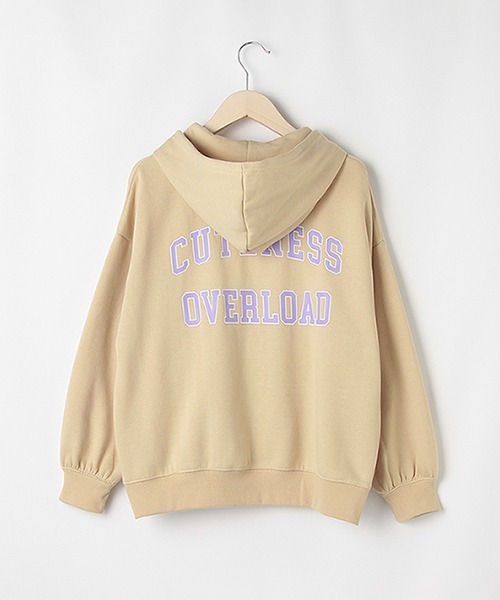 LOVETOXIC（ラブトキシック）の「【裏起毛】ZIPパーカ（パーカー