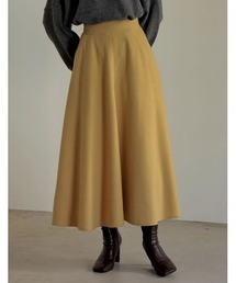 Re:EDIT | シャギーニットーロングフレアスカート(スカート)