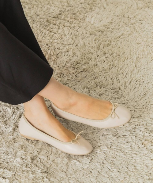 URBAN RESEARCH（アーバンリサーチ）の「バレエシューズ（バレエシューズ・レディース・ベージュ/アイボリー/ブラック・38/36/37）」の8枚目の写真
