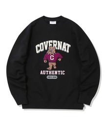COVERNAT | 【COVERNAT】BULLDOG ARCH LOGO SWEATSHIRTS / カバーナット ブルドッグ アーチ ロゴ スウェットシャツ(スウェット)