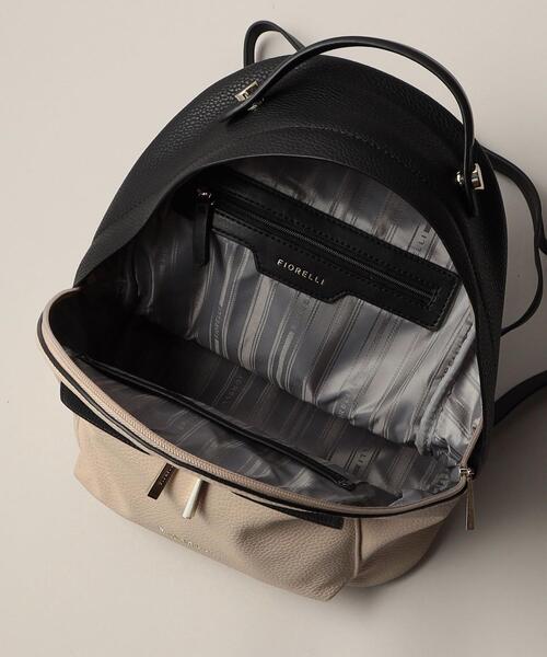 FIORELLI(フィオレッリ)の「<FIORELLI(フィオレッリ)>BENNY S(バックパック/リュック・レディース・ダークブラウン/ケリー/ベージュ・FREE)」の9枚目の写真