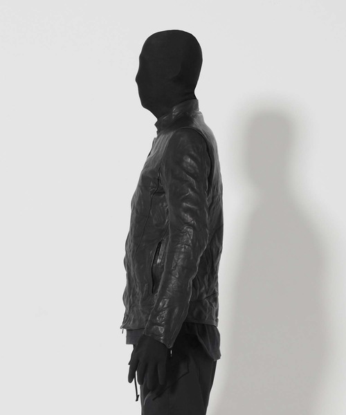 CIVILIZED（シヴィライズド）の「RIDERS JACKET（ライダースジャケット・メンズ・ブラック・1/2）」の7枚目の写真