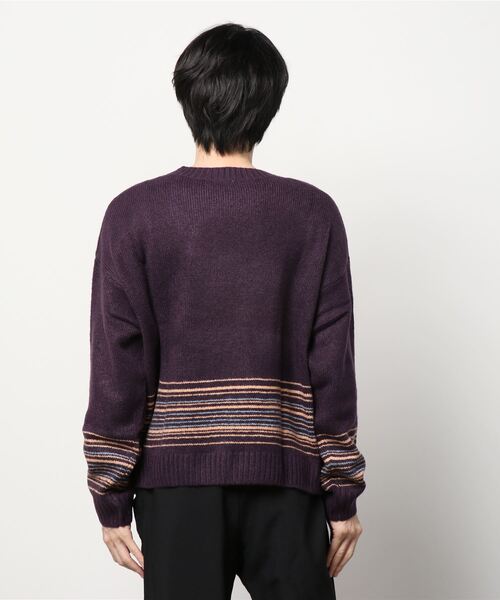 Carhartt(カーハート)の「Carhartt W DILLON SWEATER I029516(ニット/セーター・レディース・ネイビー・LARGE)」の3枚目の写真